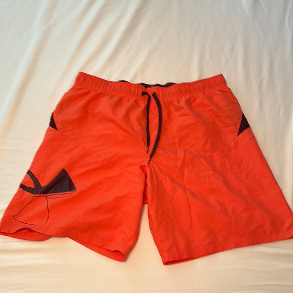 Under armour swim trunks board shorts 9” inseam